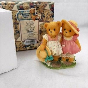Cherished Teddies Fay and Arlene 1998 Thanks For Always Being By My Side w/ Box